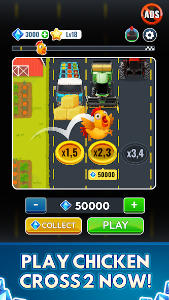 Chicken Cross 2 Gameplay Screenshot 3