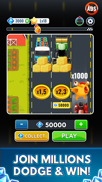 Chicken Cross 2 Gameplay Screenshot 4