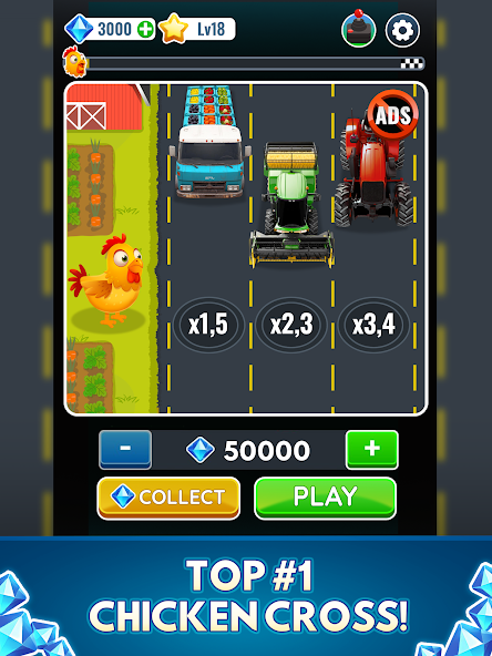 Chicken Cross 2 Gameplay Screenshot 5